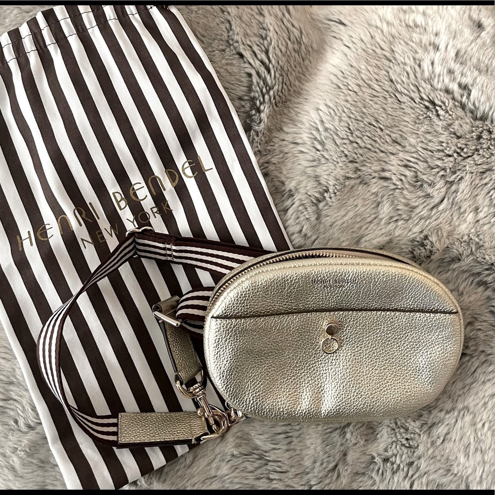 Henri Bendel About Town Belt Bag with webbing strap